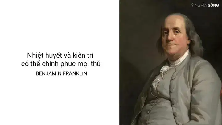 benjamin franklin câu nói