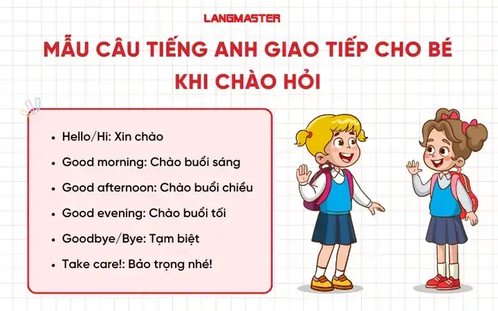 những câu nói tiếng anh thông dụng cho trẻ em những câu nói tiếng anh thông dụng cho trẻ em