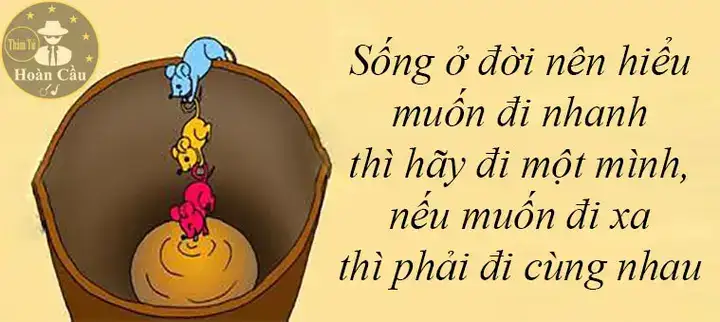 câu nói muốn đi nhanh thì đi một mình câu nói muốn đi nhanh thì đi một mình