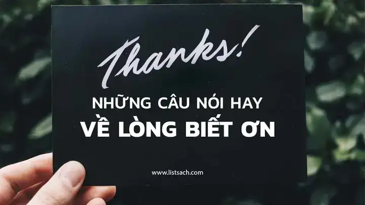 những câu nói biết ơn những câu nói biết ơn