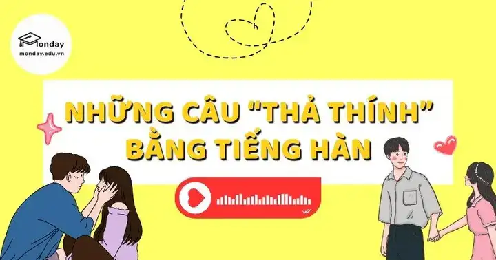 những câu nói đáng yêu bằng tiếng hàn những câu nói đáng yêu bằng tiếng hàn