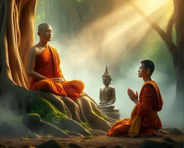 câu nói đi với phật mặc áo cà sa