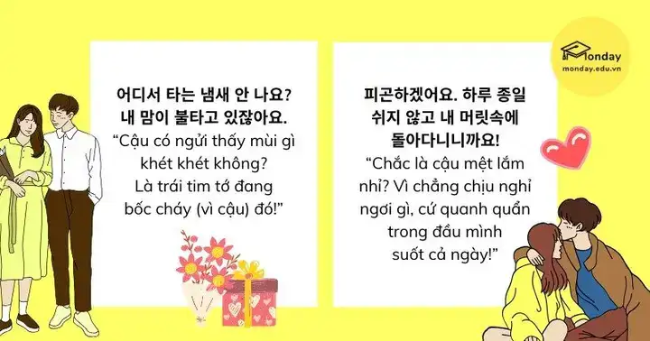 những câu nói thả thính bằng tiếng hàn những câu nói thả thính bằng tiếng hàn