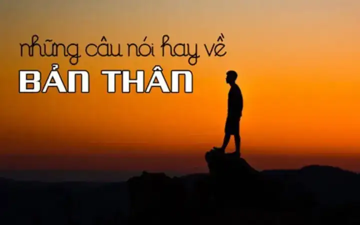 những câu nói tự tin về bản thân