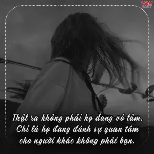 những câu nói về người vô tâm