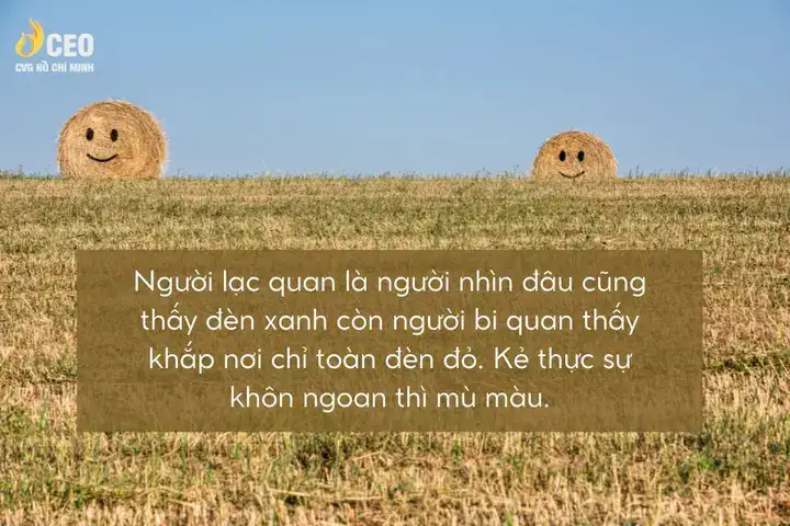 những câu nói vui vẻ lạc quan