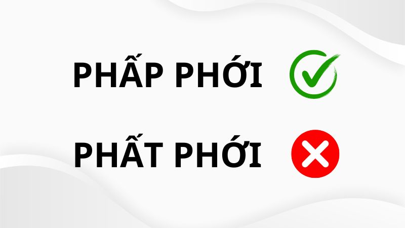 phấp phới hay phất phới