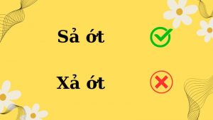 Sả ớt hay xả ớt