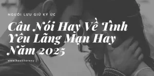 câu nói lãng mạn cho bạn gái