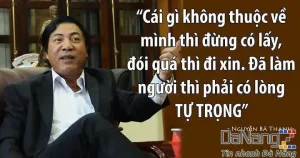 10 câu nói hay của nguyễn bá thanh