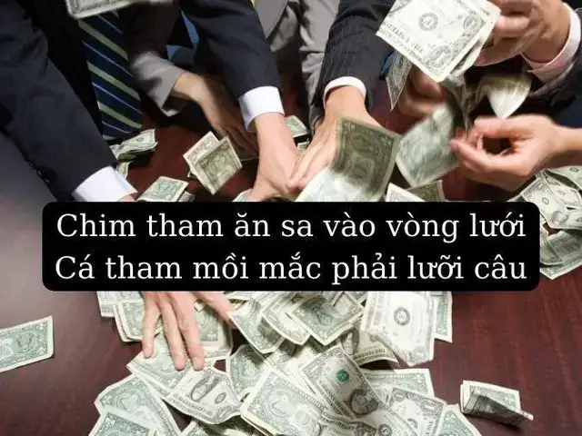 những câu nói hay về lòng tham