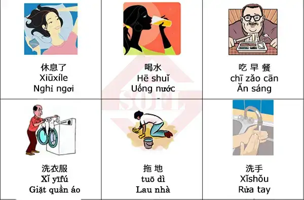 những câu nói thường ngày bằng tiếng trung