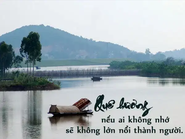 câu nói hay về nỗi nhớ quê hương