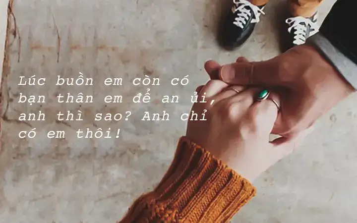 những câu nói hờn trách người yêu