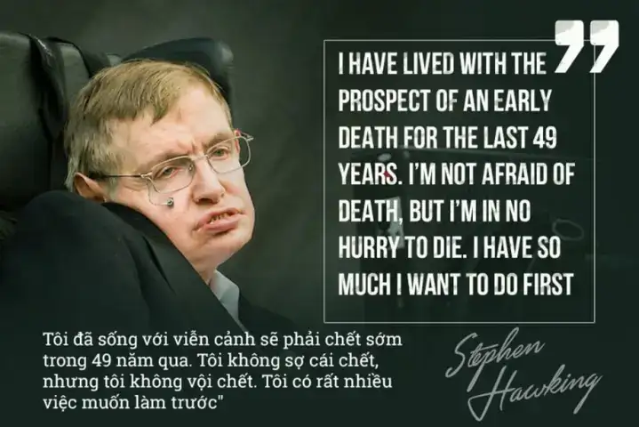 những câu nói của stephen hawking