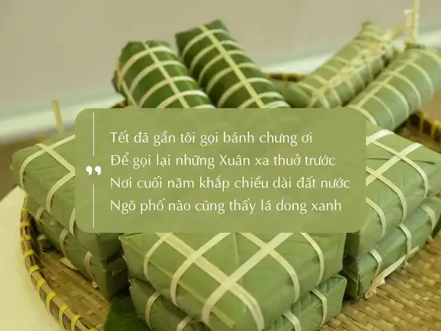 câu nói hay về bánh chưng