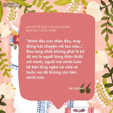 những câu nói khiến bạn trai hết giận