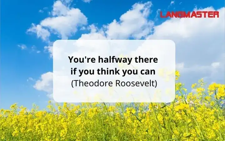 những câu nói lạc quan bằng tiếng anh