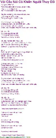vài câu nói lyric