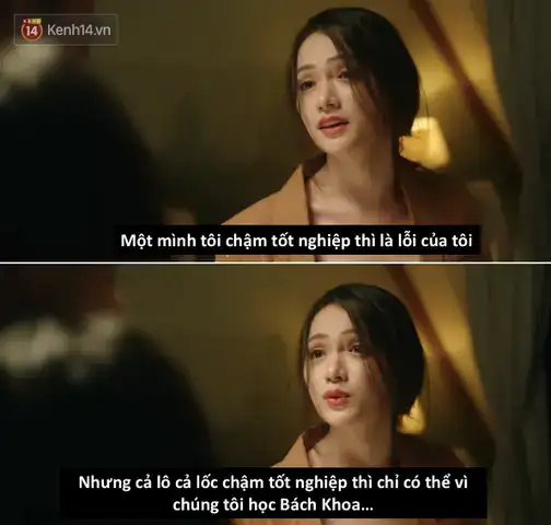 câu nói của hương giang trong mv mới