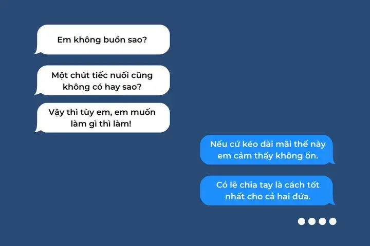 câu nói chia tay êm đẹp