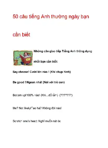 50 câu nói tiếng anh thông dụng 50 câu nói tiếng anh thông dụng