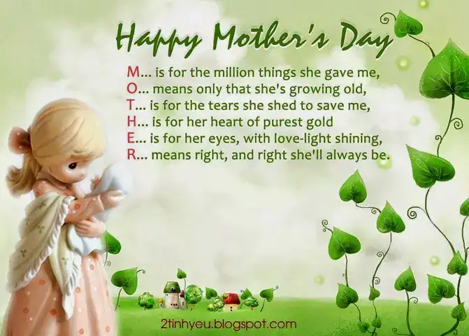 những câu nói về ngày của mẹ