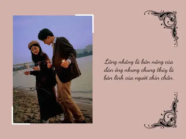 câu nói về đàn ông lăng nhăng