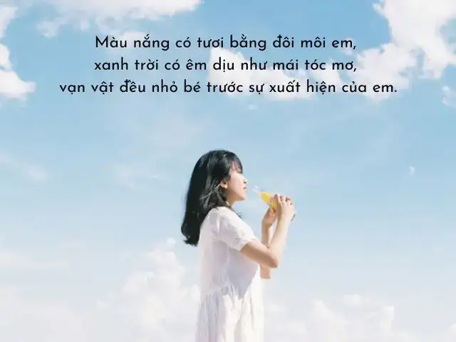 những câu nói hay về mây và gió