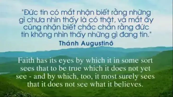 câu nói của thánh augustino