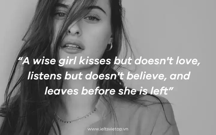 những câu nói hay về phụ nữ bằng tiếng anh