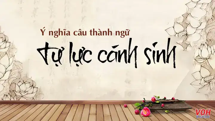 câu nói tự lực cánh sinh nói đến điều gì câu nói tự lực cánh sinh nói đến điều gì