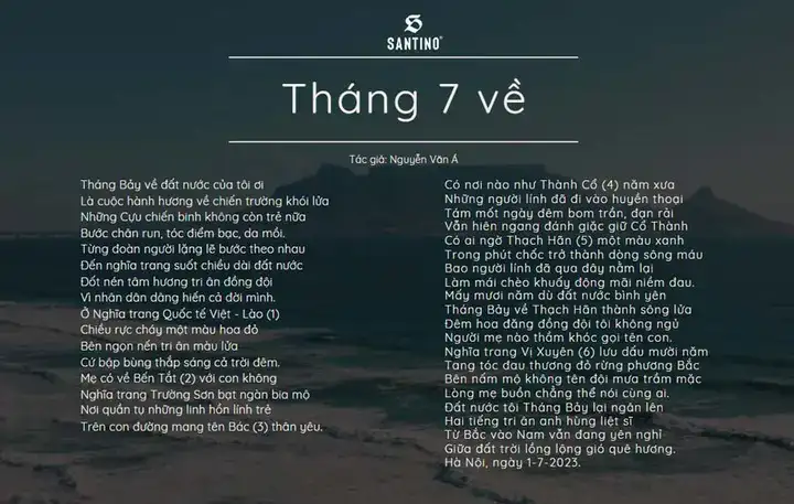 câu nói hay về cựu chiến binh