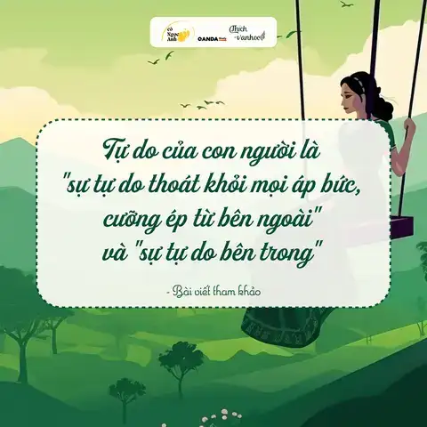 câu nói về sự tự do