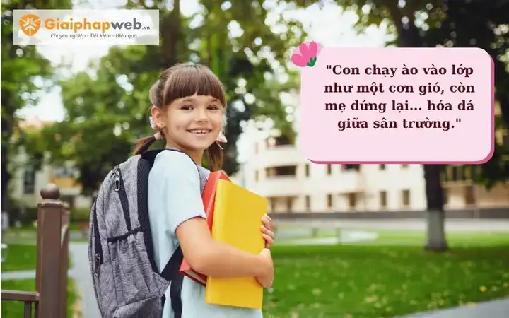 những câu nói hay khi con vào lớp 1