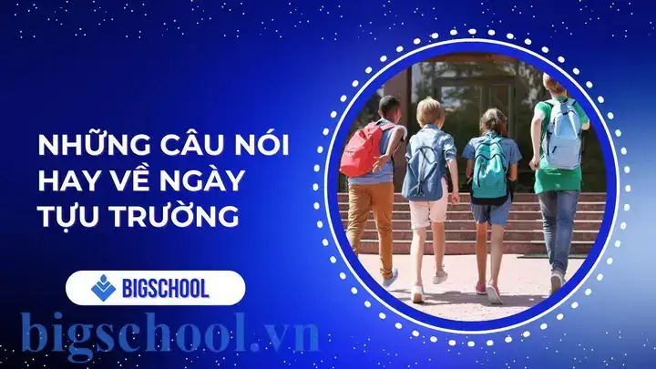 những câu nói hay về ngày tựu trường những câu nói hay về ngày tựu trường