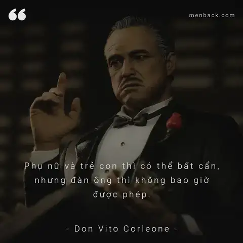 những câu nói hay của bố già những câu nói hay của bố già