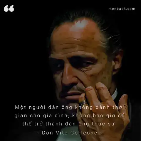 những câu nói hay của bố già những câu nói hay của bố già