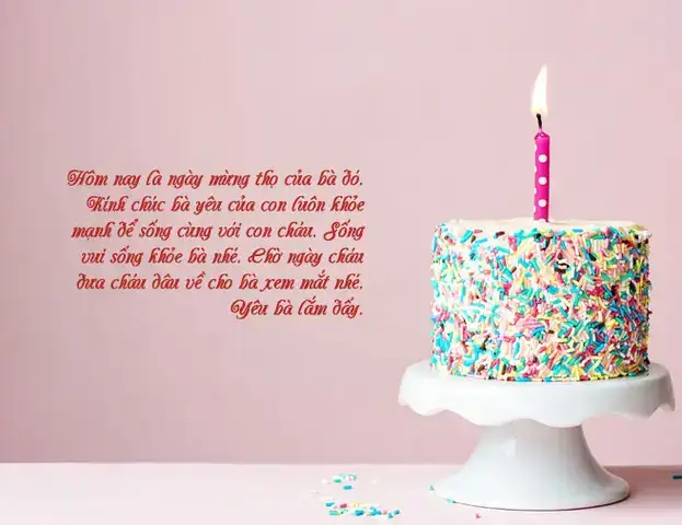câu nói hay chúc mừng sinh nhật mẹ