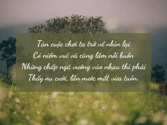 những câu nói từ bỏ cuộc chơi