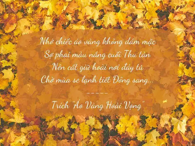 câu nói hay về màu vàng