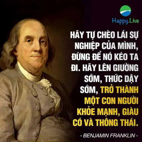 những câu nói của benjamin franklin những câu nói của benjamin franklin