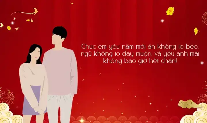 những câu nói chúc tết cho người yêu những câu nói chúc tết cho người yêu