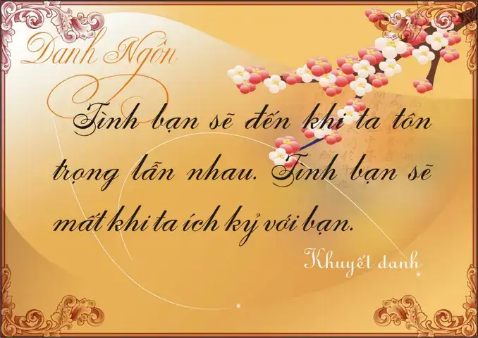 câu nói về bạn