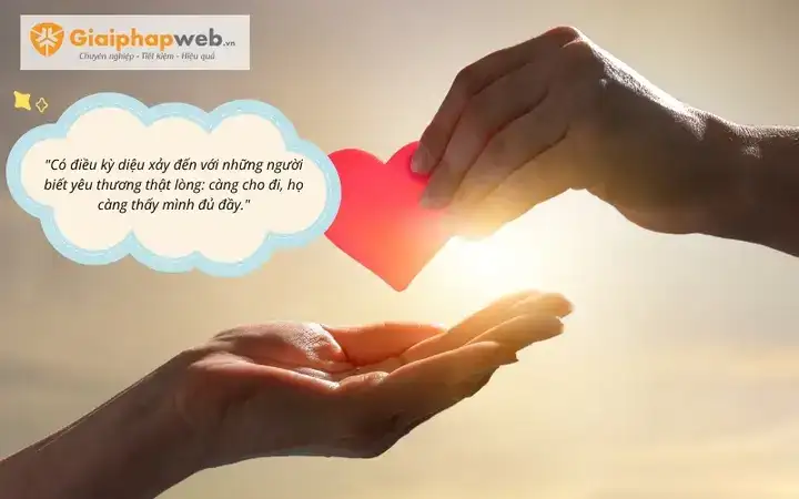 những câu nói hay về tấm lòng từ thiện