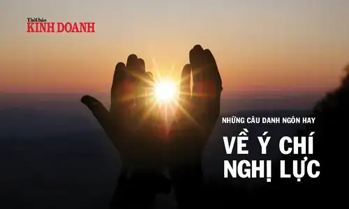 câu nói về ý chí nghị lực