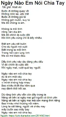 câu nói chia tay êm đẹp