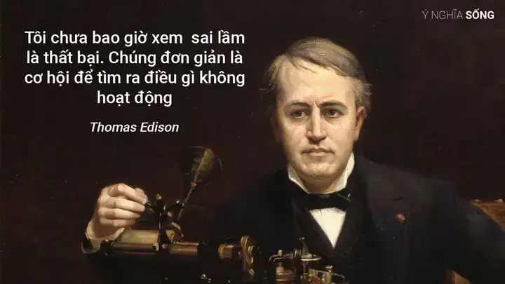 câu nói của thomas edison câu nói của thomas edison