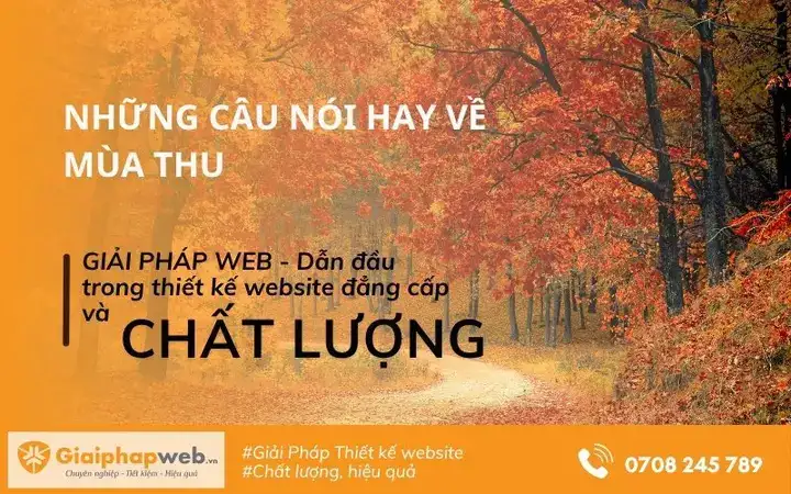 câu nói hay về mùa thu câu nói hay về mùa thu