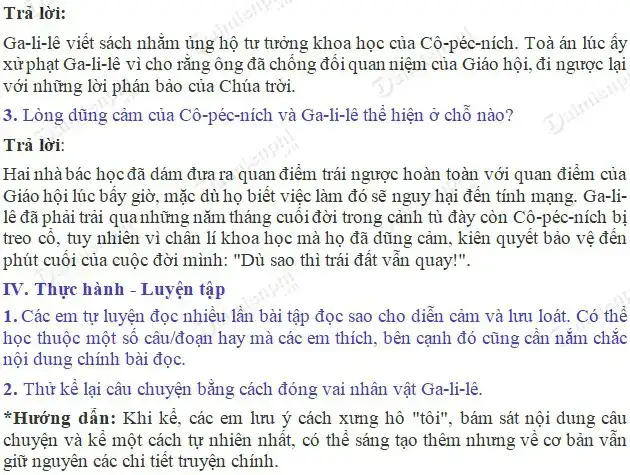câu nói nổi tiếng dù sao trái đất vẫn quay